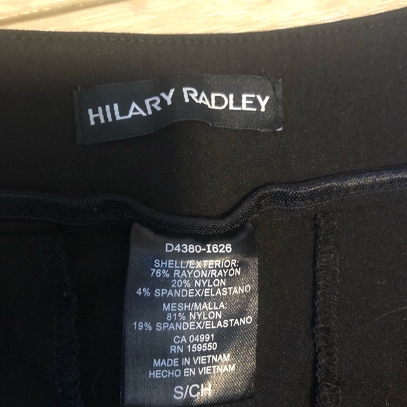 Hilary Radley Cropped Black High rise dress pants Size small - Picture 3 of 5